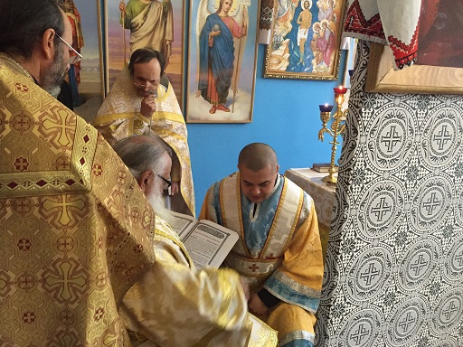 Зображення до публікації: 13 березня звершена хіротонія у диякони Андрія Гожого(Житомир)