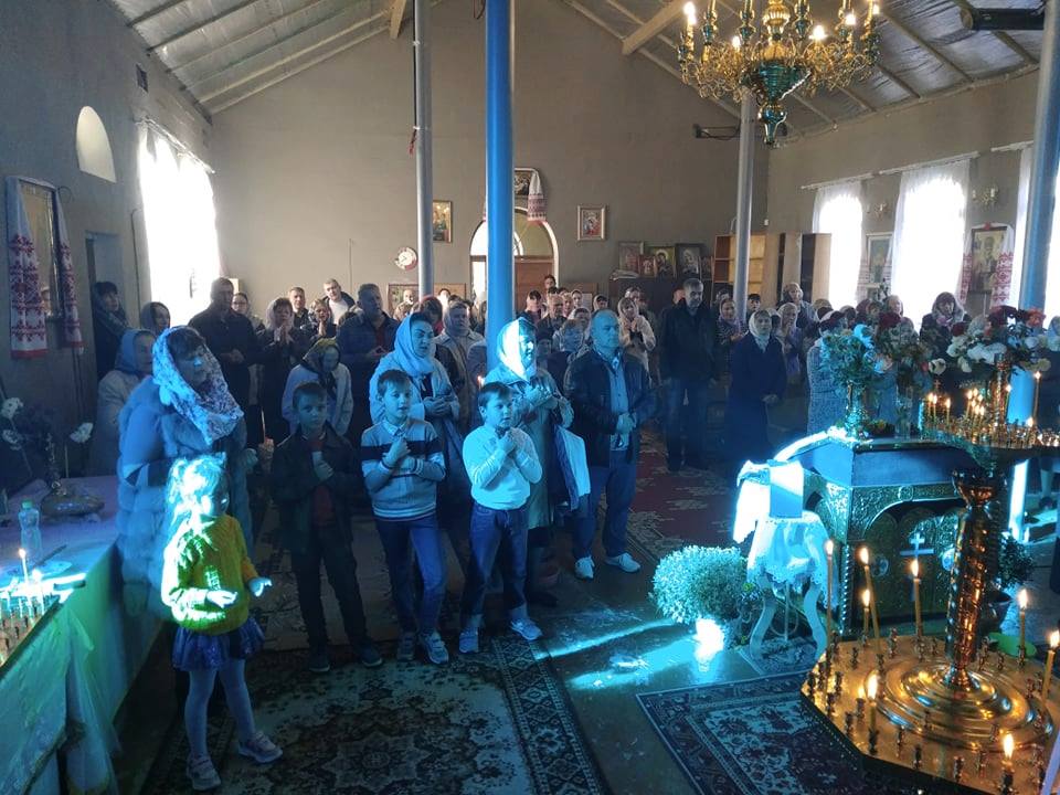 Зображення до публікації: Спільна служба архієреїв Константина та Олега на свято Покрови Пресвятої Богородиці.
