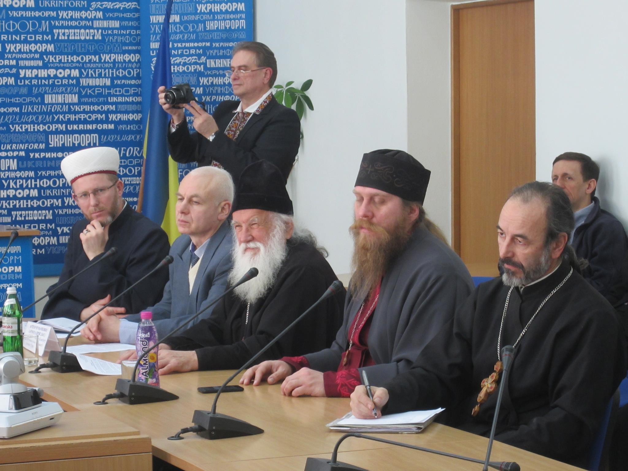 Зображення до публікації: 26 січня створена Всеукраїнська Рада релігійних об'єднань.