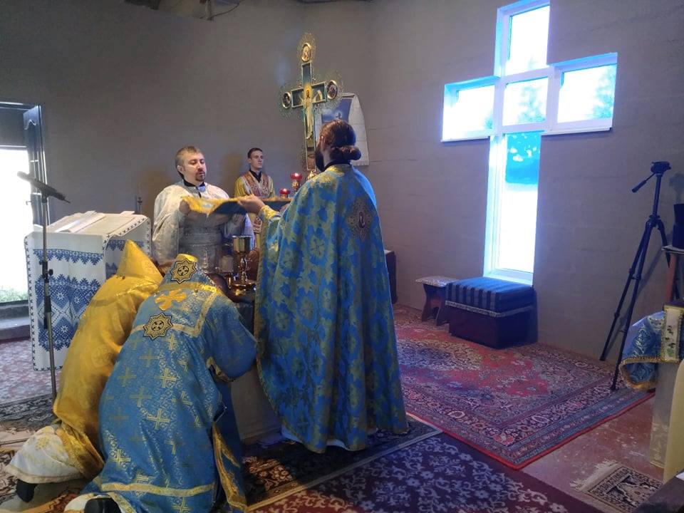 Зображення до публікації: Спільна служба архієреїв Константина та Олега на свято Покрови Пресвятої Богородиці.