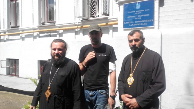 Зображення до публікації: Єпископ Київський і Броварський та єпископ Черкаський і Уманський відвідали заступника командира 93 бригади