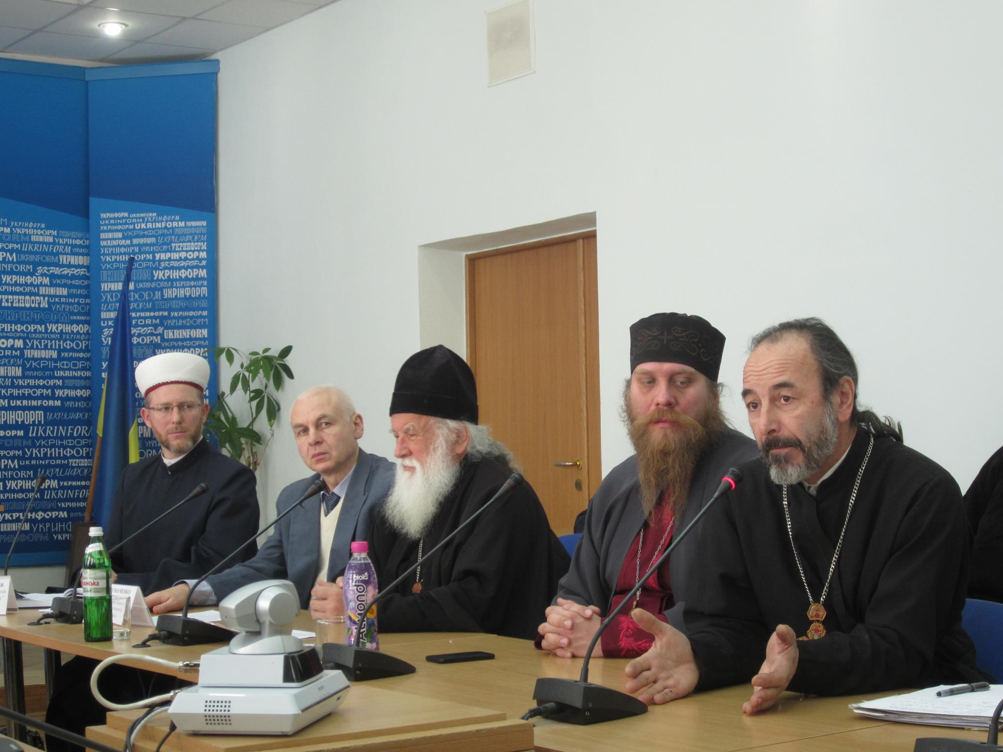 Зображення до публікації: 26 січня створена Всеукраїнська Рада релігійних об'єднань.