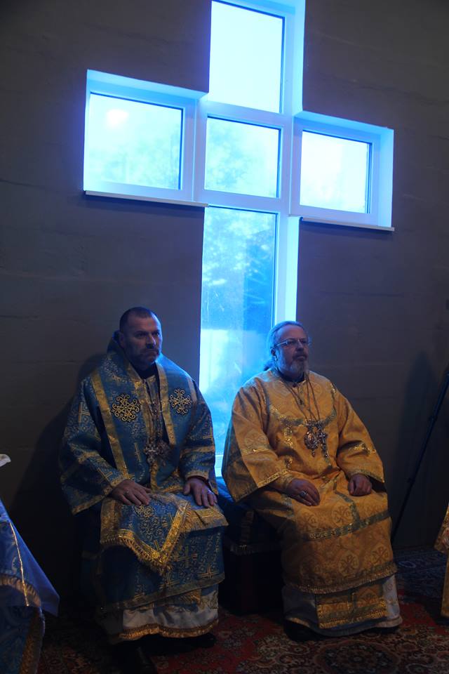 Зображення до публікації: Спільна служба архієреїв Константина та Олега на свято Покрови Пресвятої Богородиці.