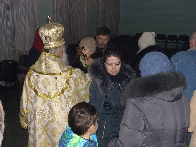 Зображення до публікації: Блаженійший митрополит Стефан(Негребецький) здійснив пастирський візит до Ржищіва