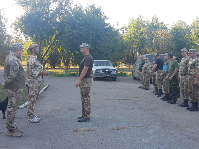 Зображення до публікації: Нагородження військовослужбовців 309 ОІТБ