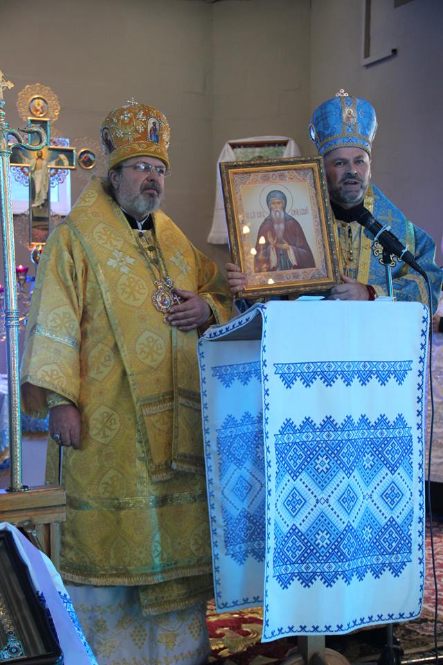 Зображення до публікації: Спільна служба архієреїв Константина та Олега на свято Покрови Пресвятої Богородиці.